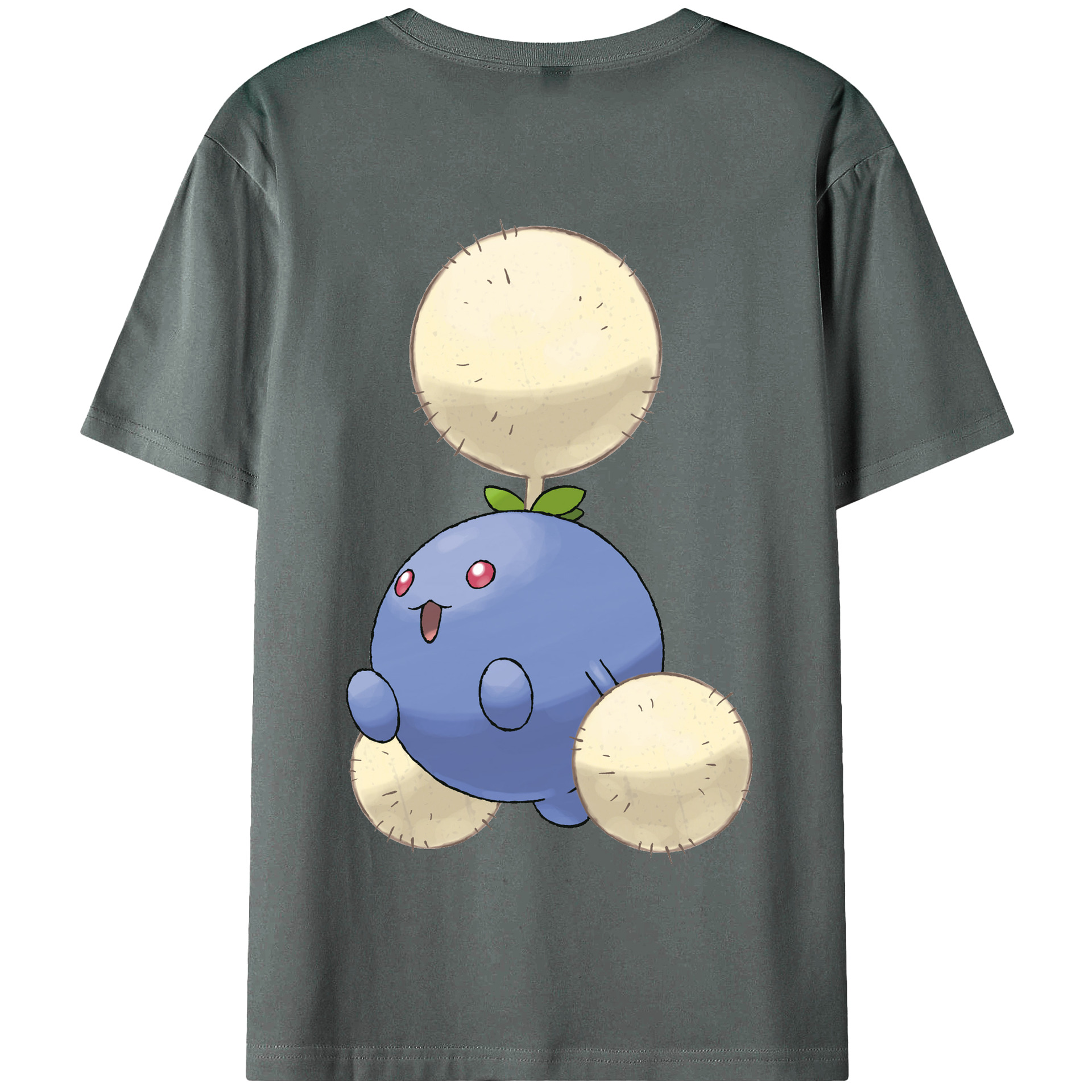（画像用） ポケットモンスター Pokémon 綿100％半袖Tシャツ（背面プリント）